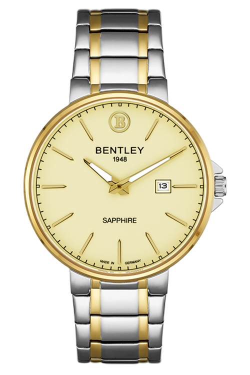 Simply Elegant – Gold Two-Tone Gold Dial MENS WATCH