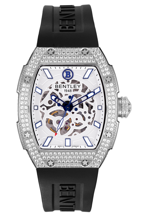 Velocity Prodigy – SS White Sapphire 8N24 Auto MENS WATCH