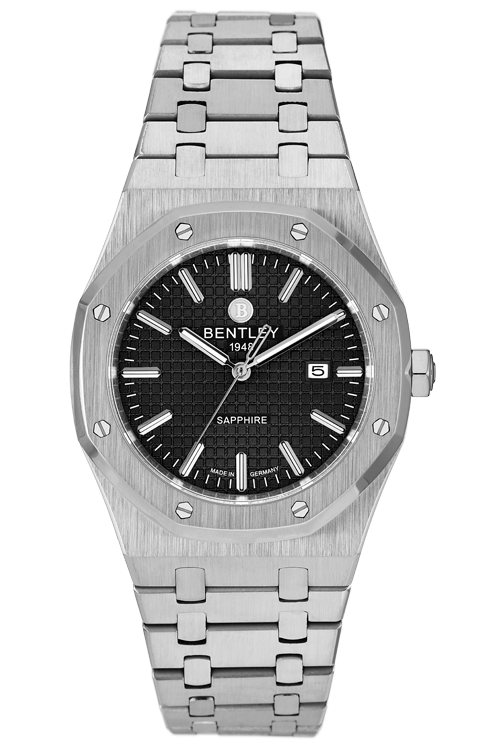 Masterful Style – All-SS Black Dial MENS WATCH