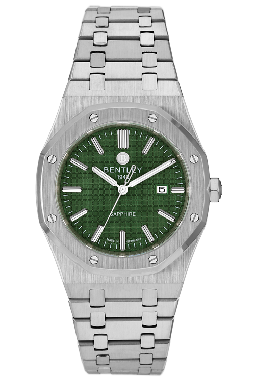 Masterful Style – All-SS Green Dial MENS WATCH