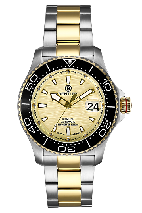 Ocean Conqueror – Gold Two-Tone Gold Dial MENS WATCH