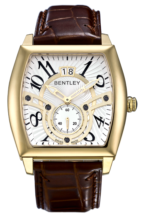 Louvetier – Gold Silver Dial 41 mm MENS WATCH
